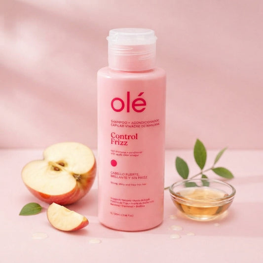 Mini champoo + Acondicionador Control frizz 100ml Olé