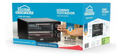 Horno tostador 9 L Home Elements