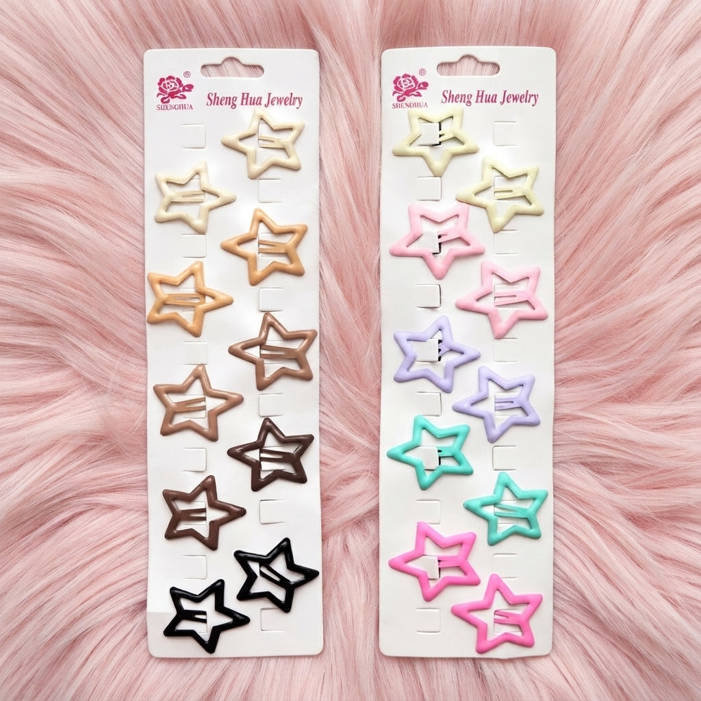 Clips de estrella x10