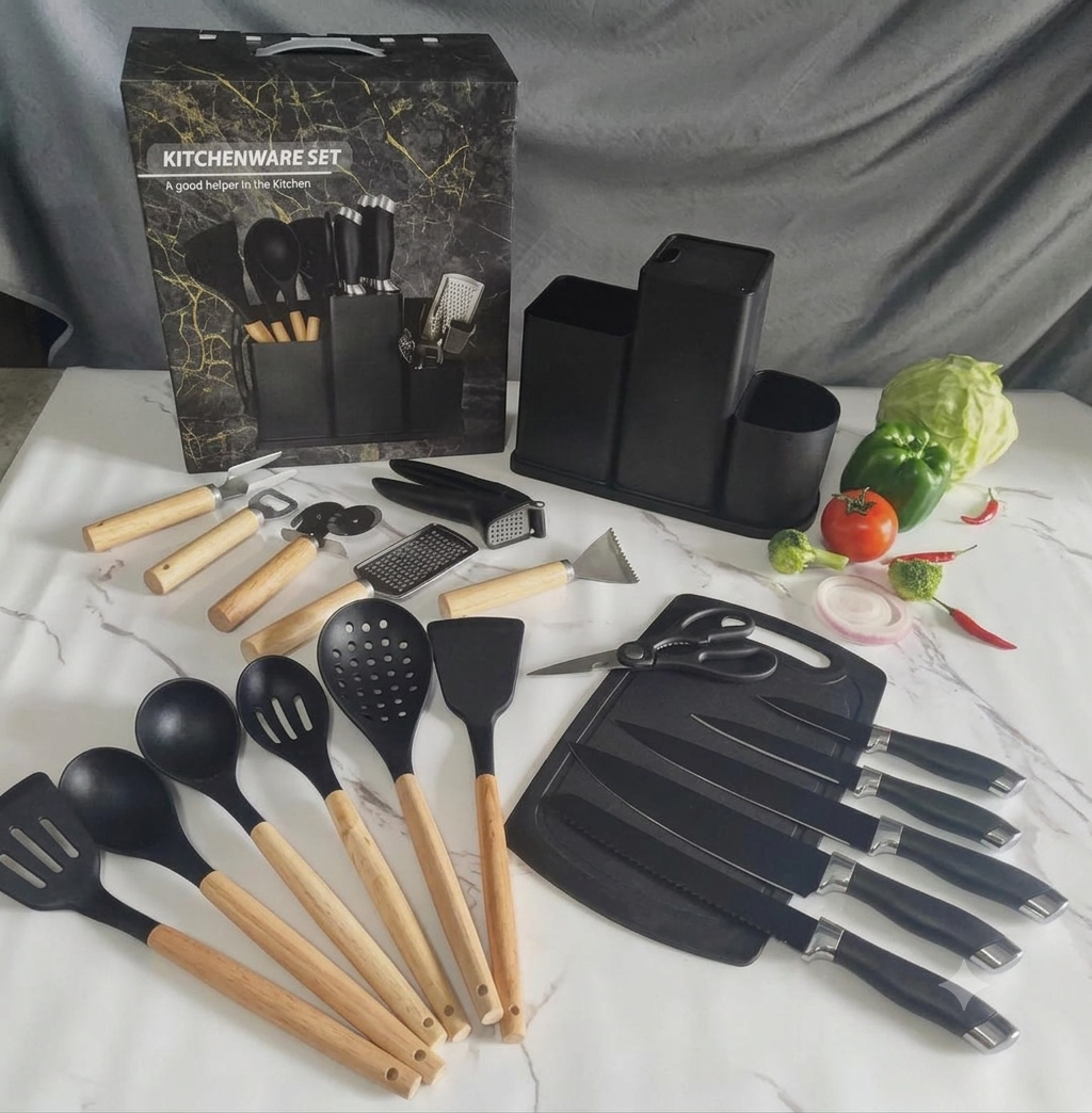 Set de utensilios de cocina premium