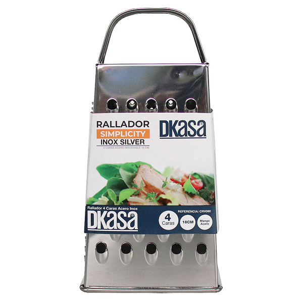 Rallador  4 caras 23 cm Dkasa