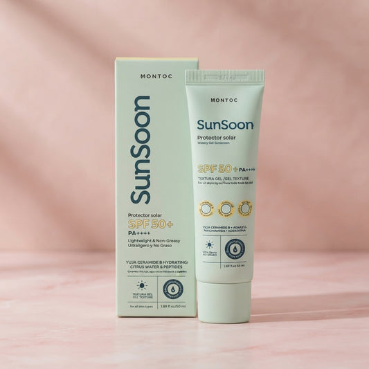 Protector solar ultraligero en gel  Sunsoon Montoc