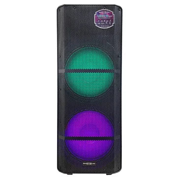 CABINA ACTIVA DOBLE PARLANTE 15 PULGADAS MAXLIN