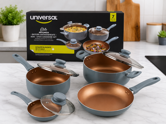 Batería 7 piezas universal Elite