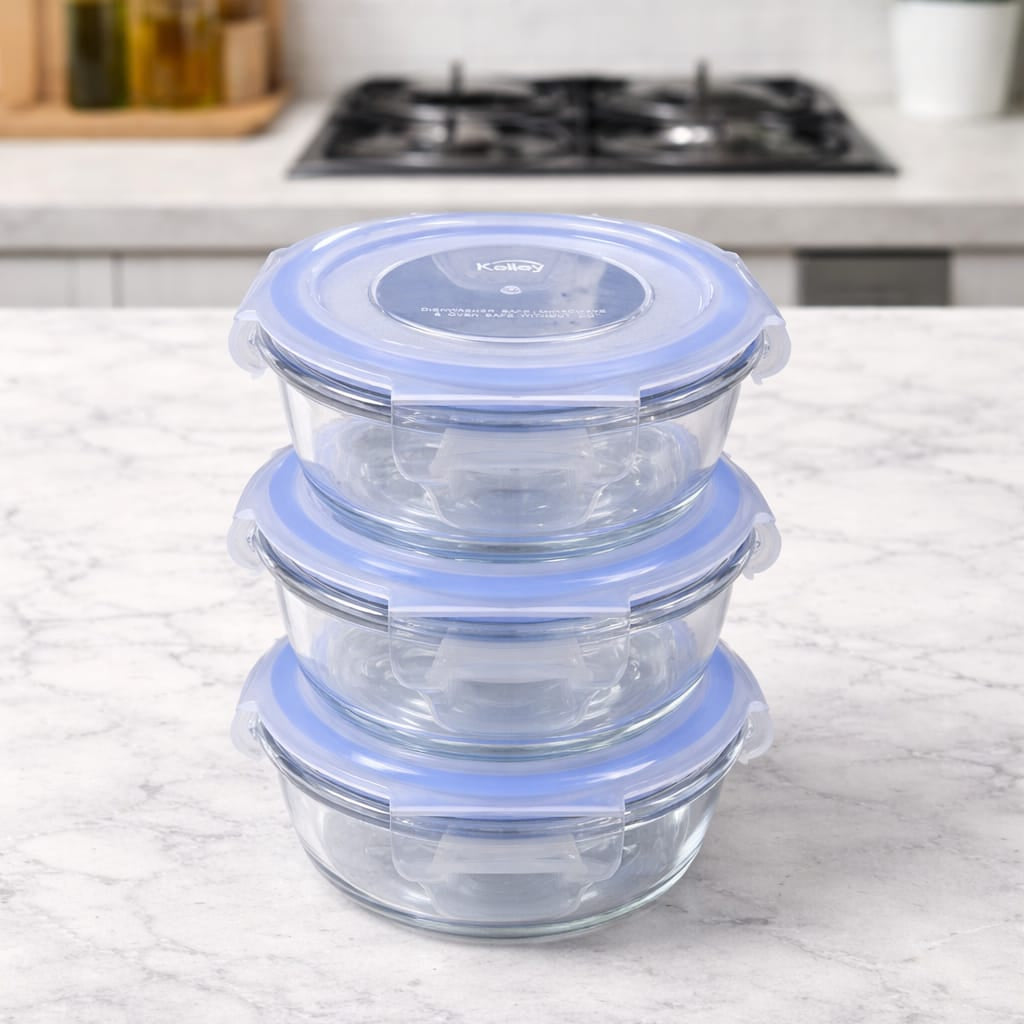 Set x3 recipientes kalley 220ml