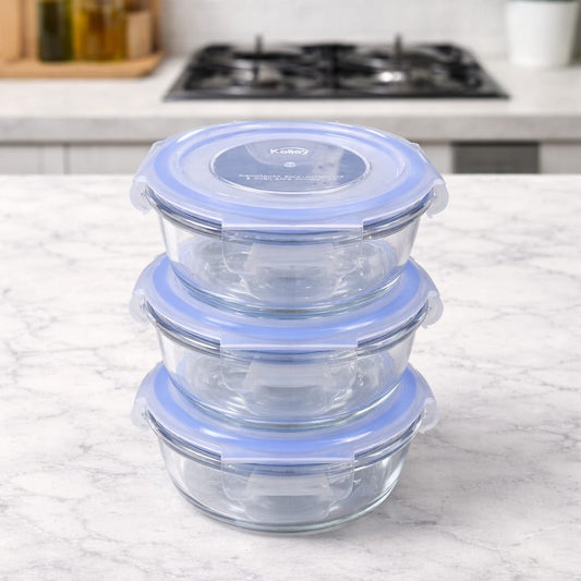 Set x3 recipientes kalley 220ml