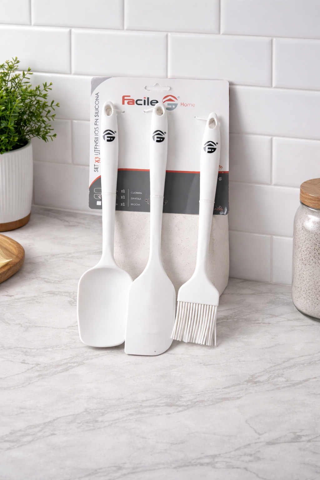 Set de utensilios x3 Facile