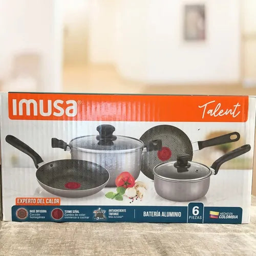 Bateria 6 piezas Imusa