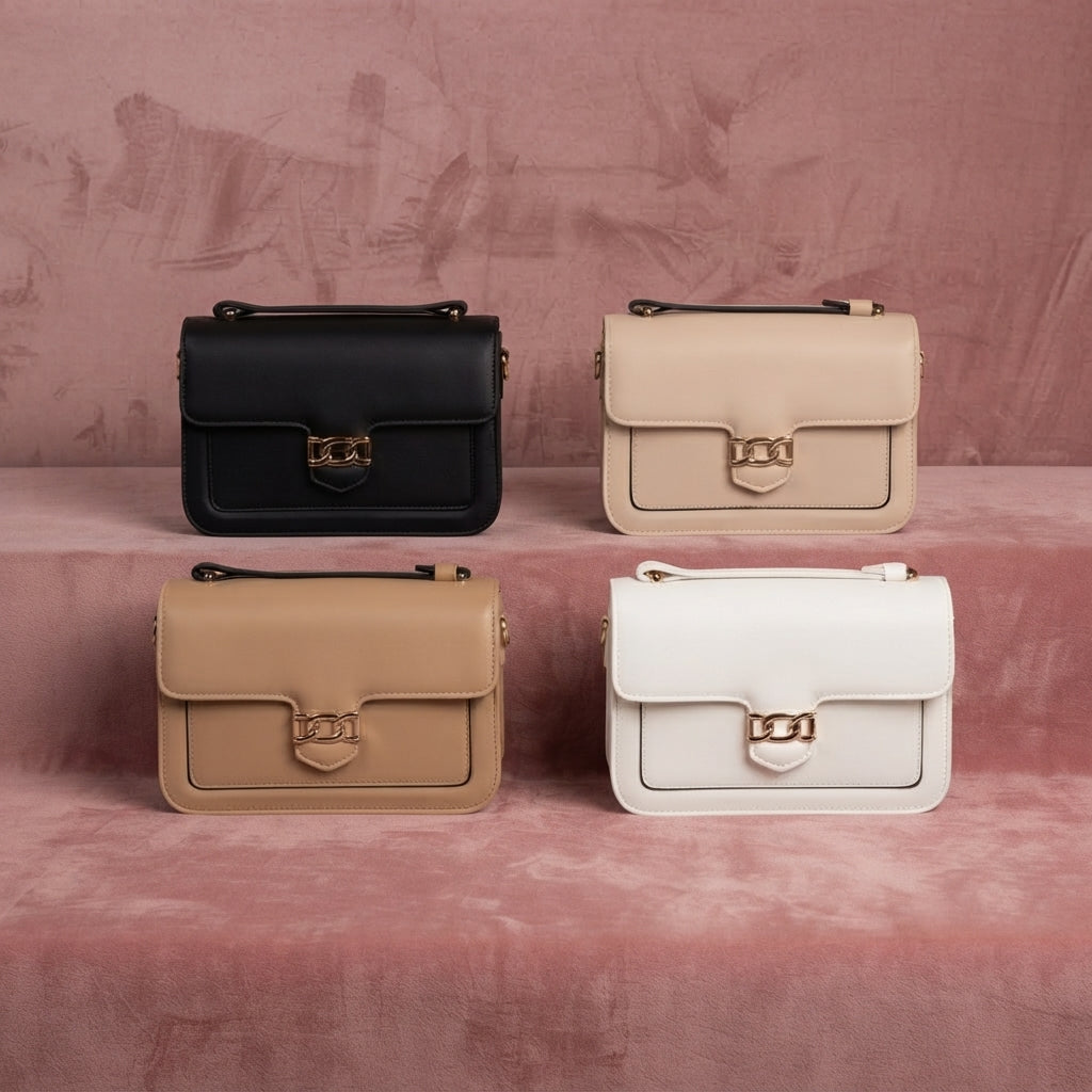 Bolso de mano + llavero
