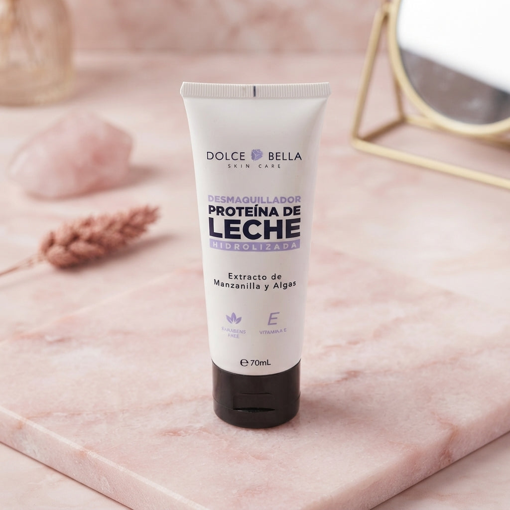 Desmaquillador proteína de leche hidrolizada