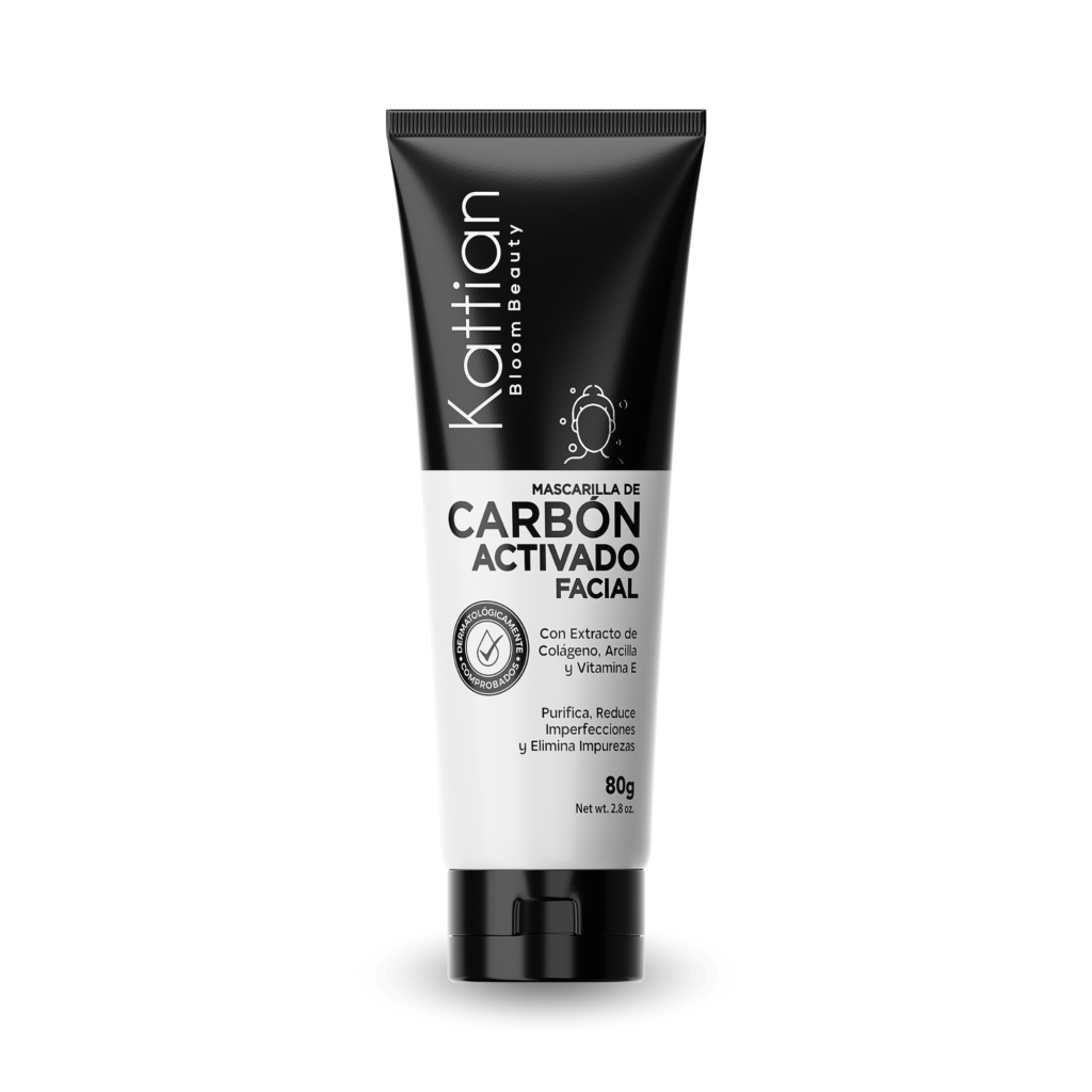 Mascarilla de carbon activado