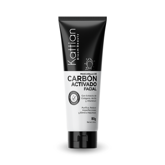 Mascarilla de carbon activado