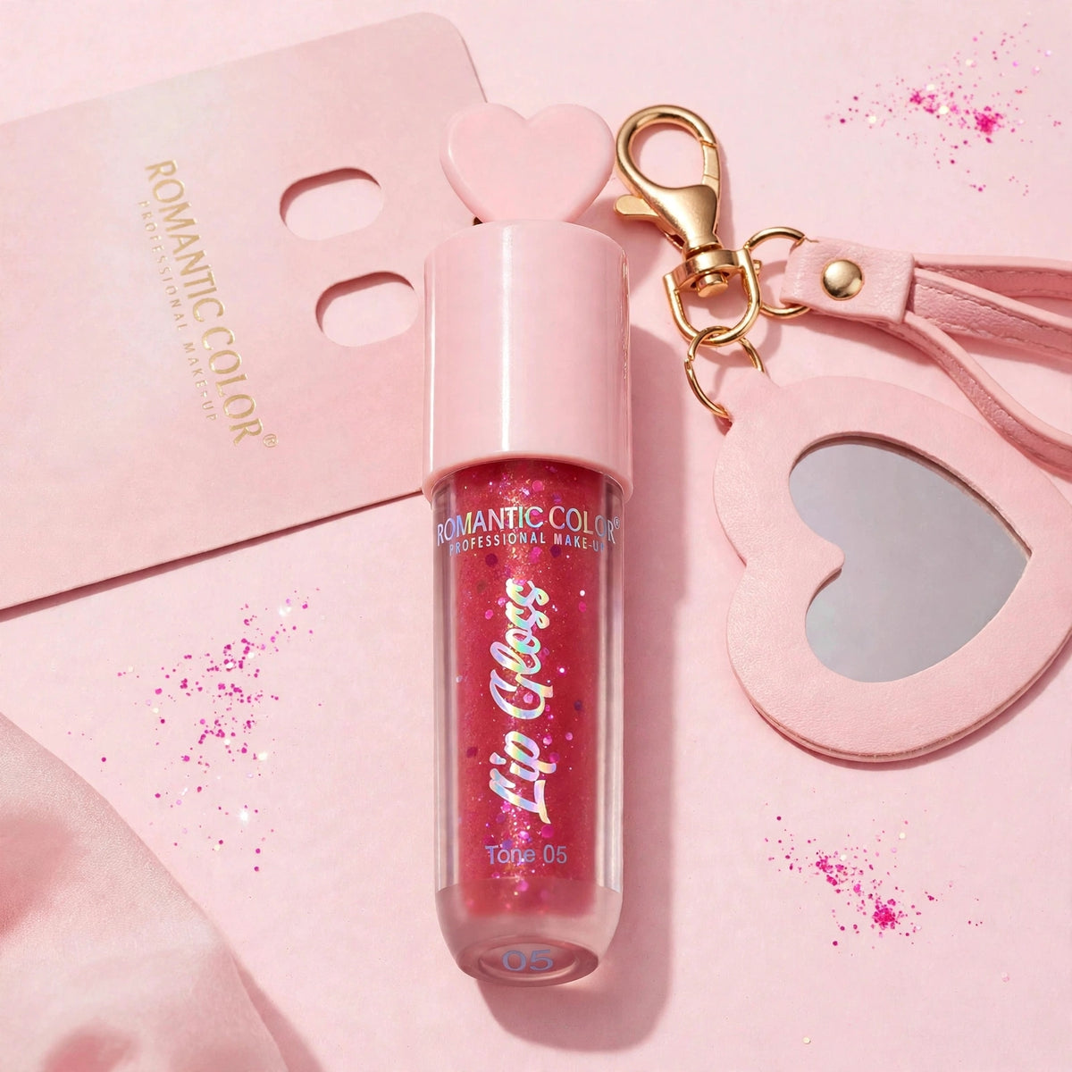 GLOSS + LLAVERO + ESPEJO