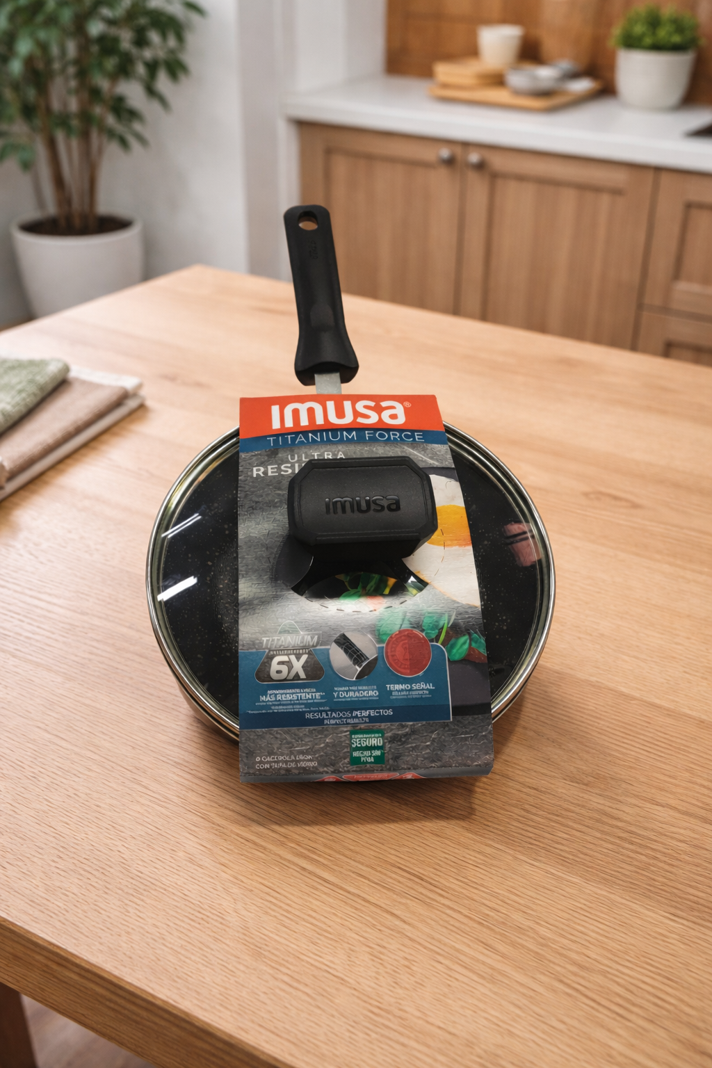 Cacerola imusa Titanium force 16 cm