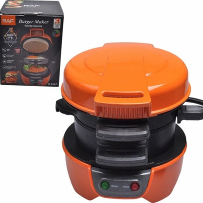 Maquina eléctrica para hamburguesas