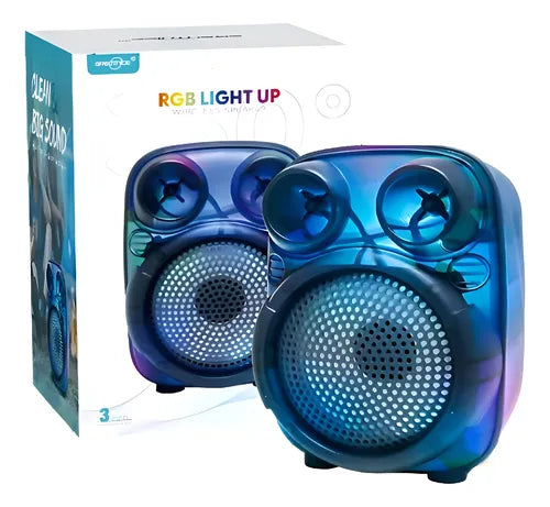 Parlante 3" RGB Light Up