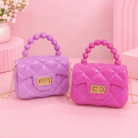 Mini bolsos de niña + cauchos
