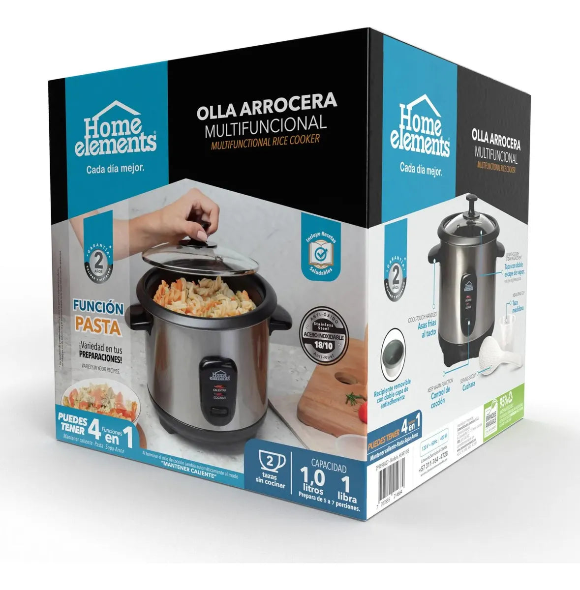Olla Arrocera 1L home Elements