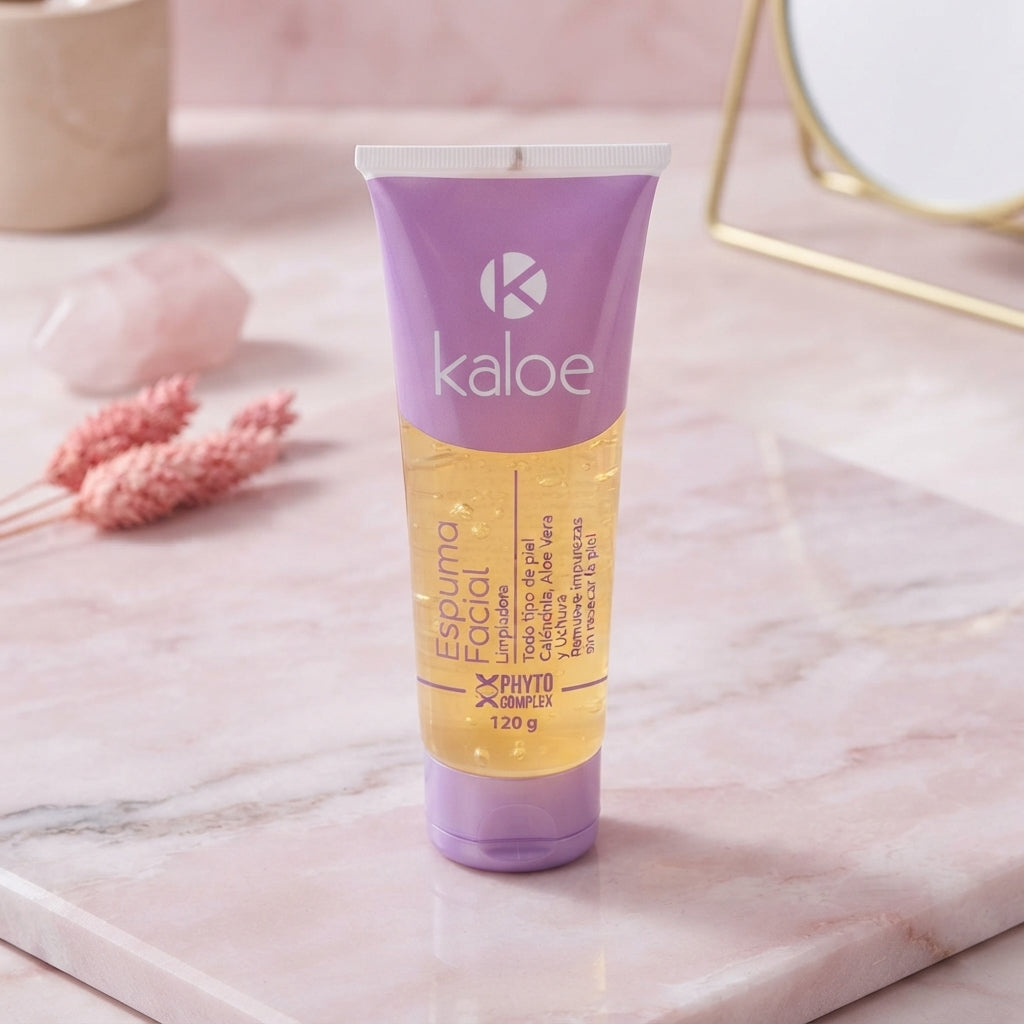 Espuma facial limpiadora Kaloe