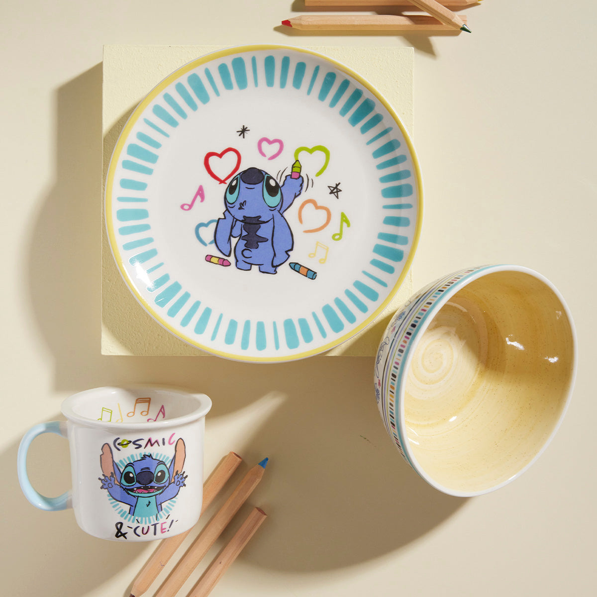 Set de desayuno Stitch Disney