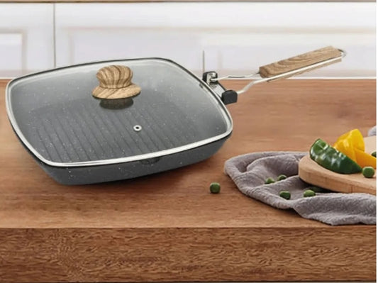 Sartén grill premium antiadherente dkasa