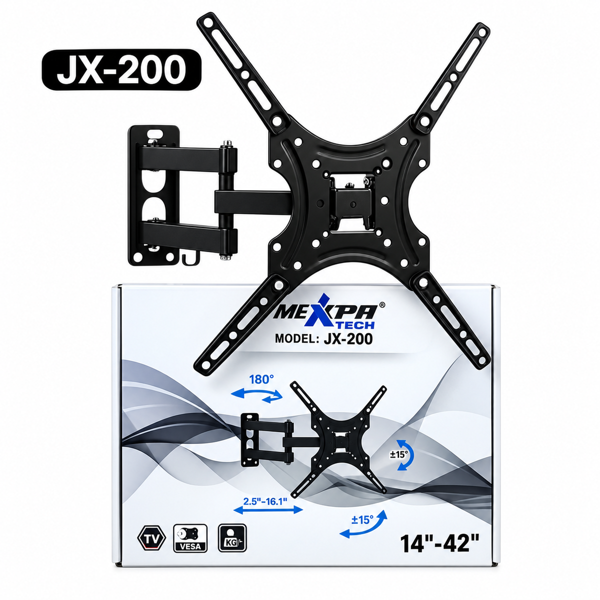 Soporte jexpa jx-200 14" a 42"
