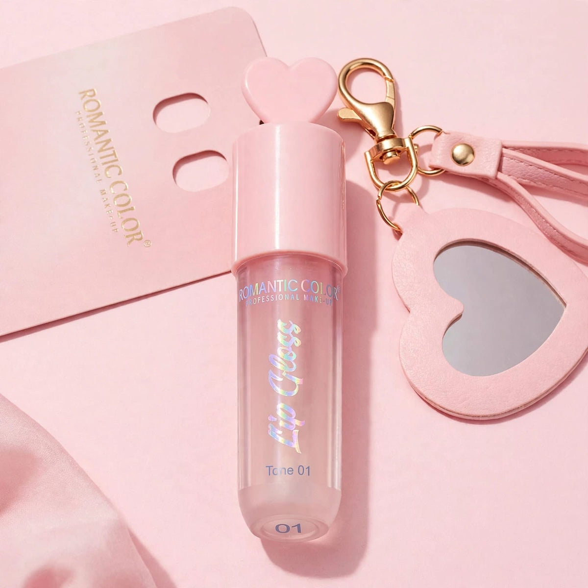 GLOSS + LLAVERO + ESPEJO