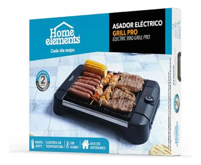 Asador eléctrico home Elements