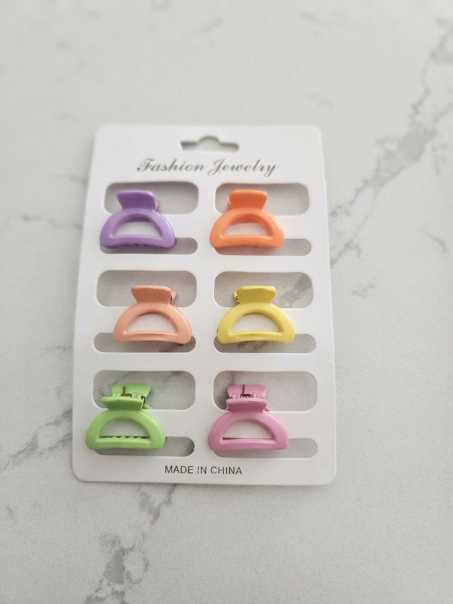 Mini pinzas x6