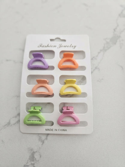 Mini pinzas x6