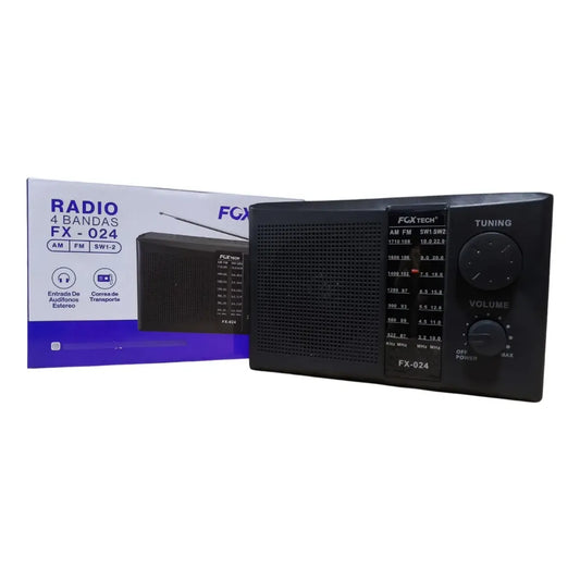 Radio 4 bandas Fox tech FX -024
