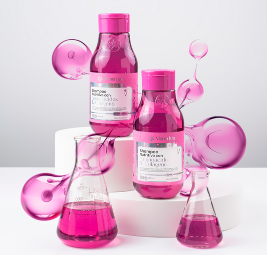 Shampoo Nutritivo Con Aminoácidos y Colágeno X550ml Menta Hair
