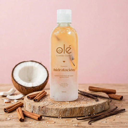 Shampoo Coco, Canela y Miel