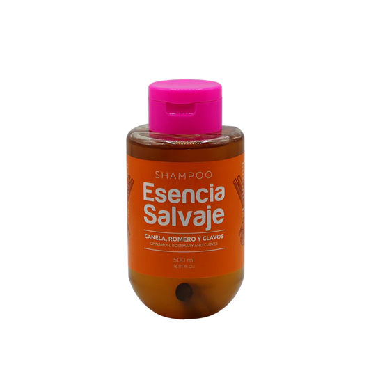 Shampoo Esencia Salvaje Canela Romero Y Clavos Fruto Salvaje