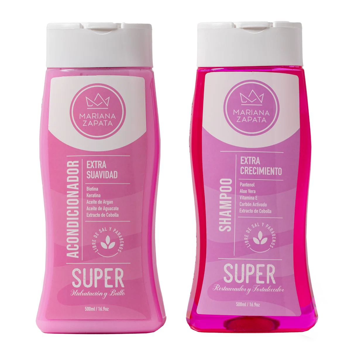 Duo Shampoo y Acondicionador Mariana Zapata