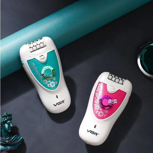 Depilador Afeitador Recargable Mujer Vgr V-722 2en1
