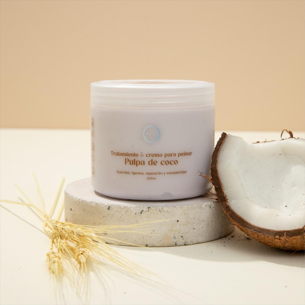 Tratamiento & crema para peinar Pulpa de coco