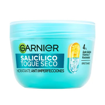 Crema Garnier Hidratante Anti Imperfecciones Toque Seco Acido Salicilico