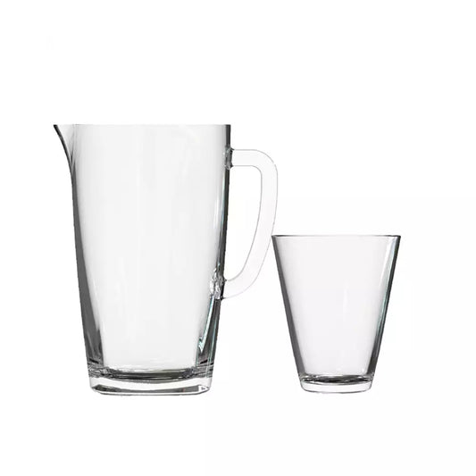 Set de Vasos Cristar con Jarra